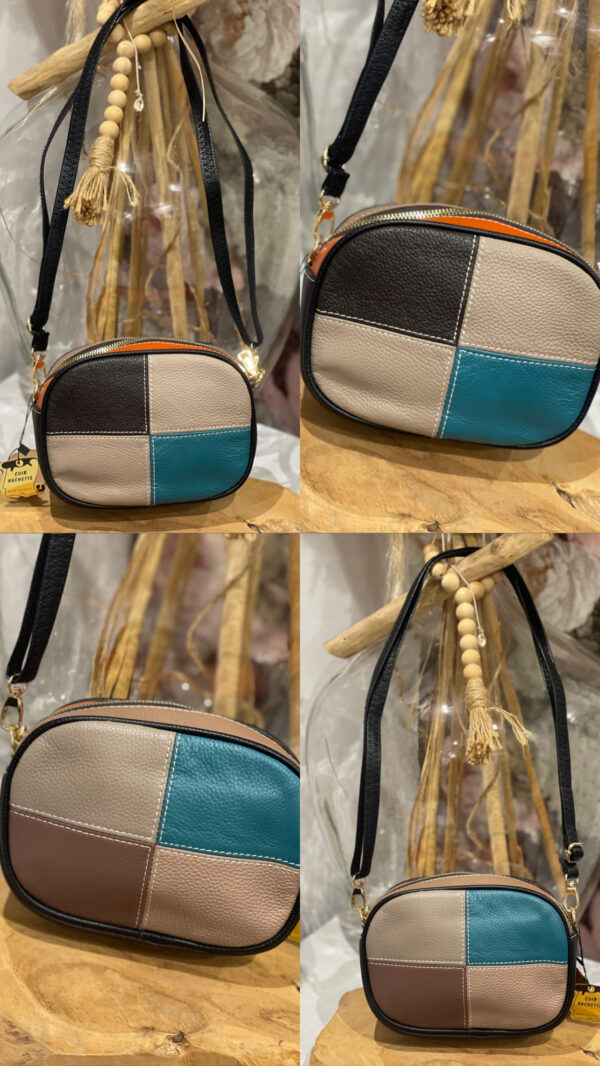 Sac bandoulière Patchwork