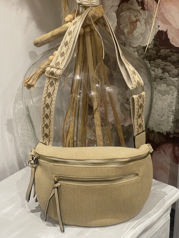 Sac banane molly beige