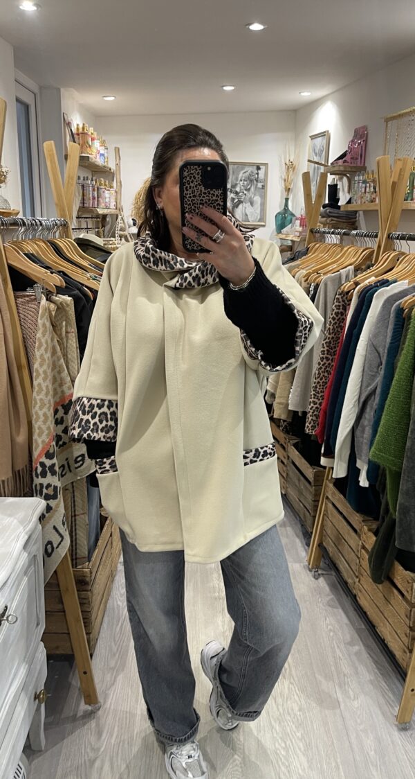 Manteau/cape Melyssa beige