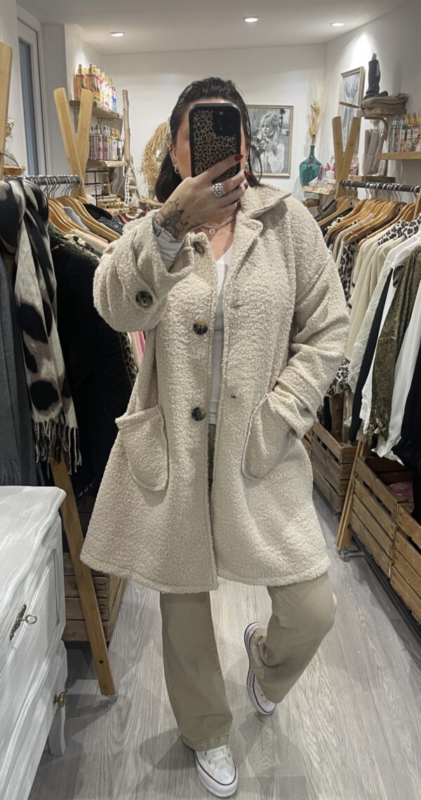 Manteau Éliot beige – Image 7