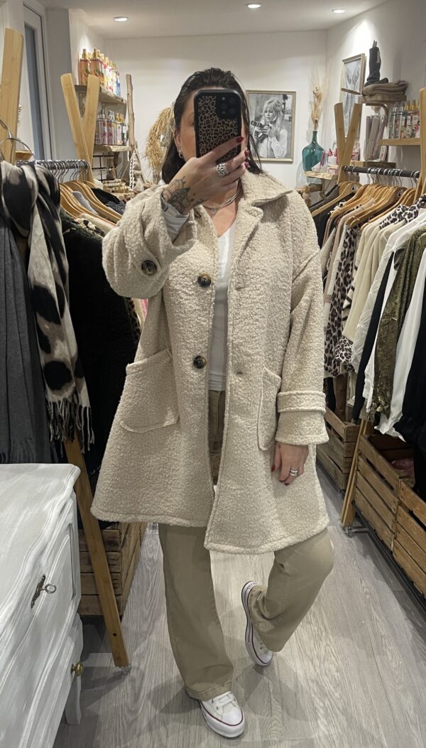 Manteau Éliot beige – Image 6