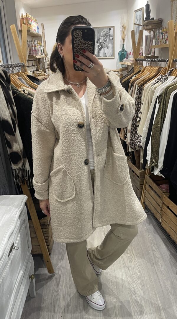 Manteau Éliot beige – Image 4