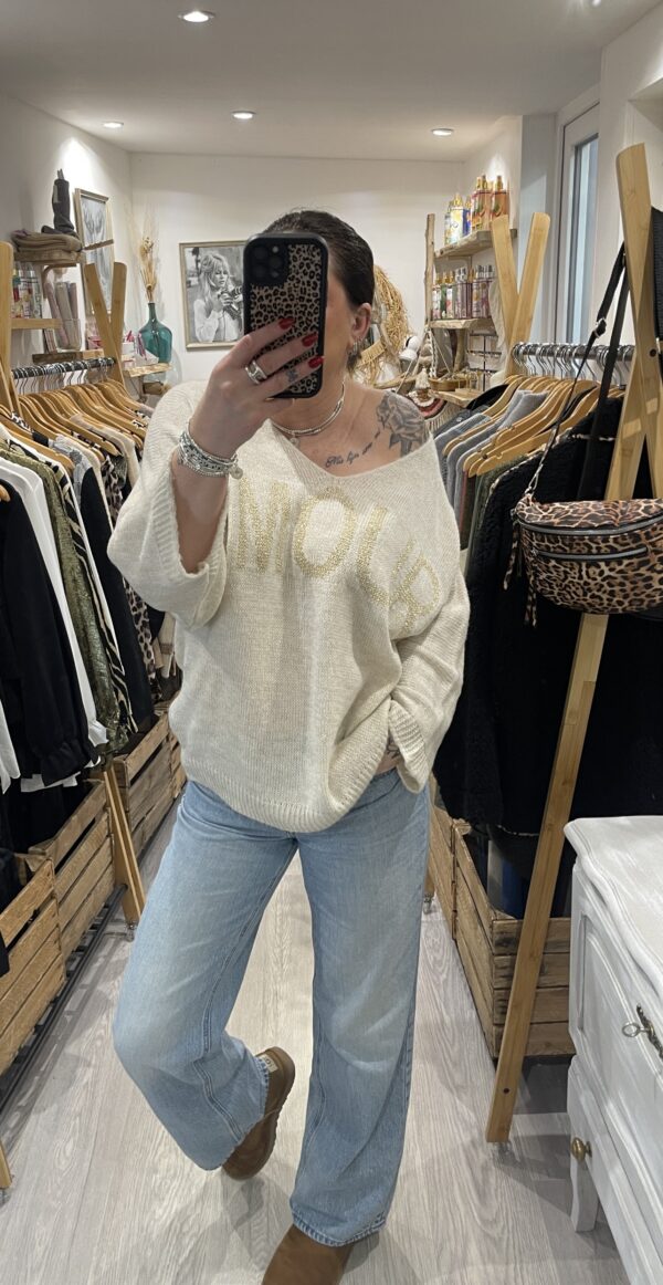 Pull Aby beige