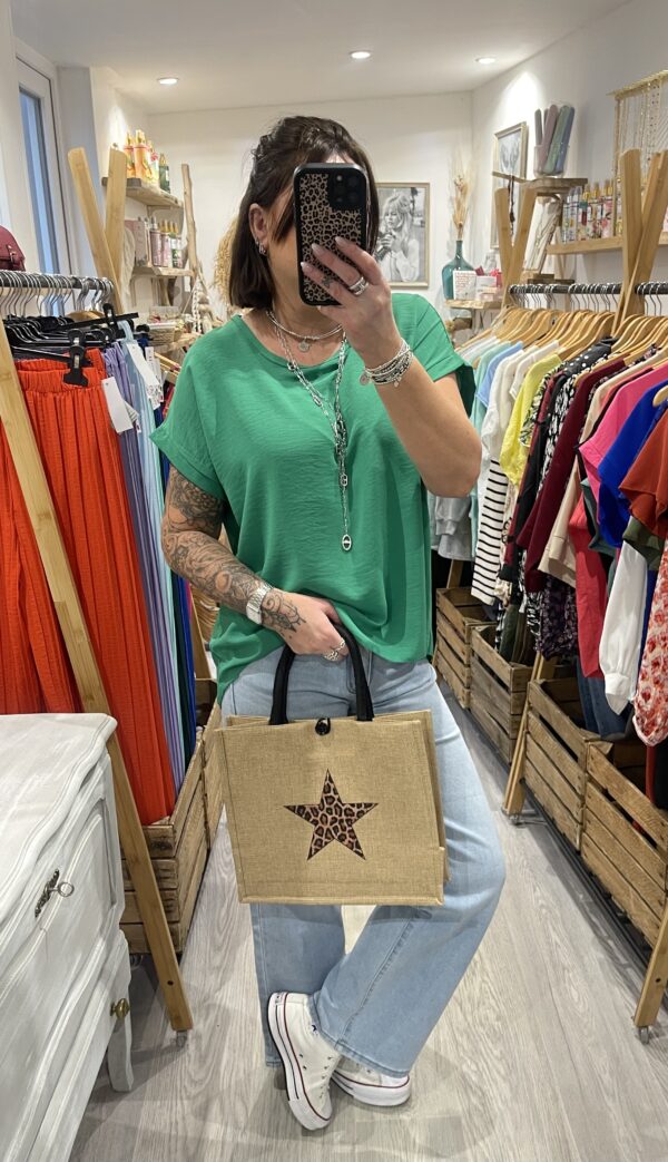 Blouse Jessy vert émeraude – Image 2