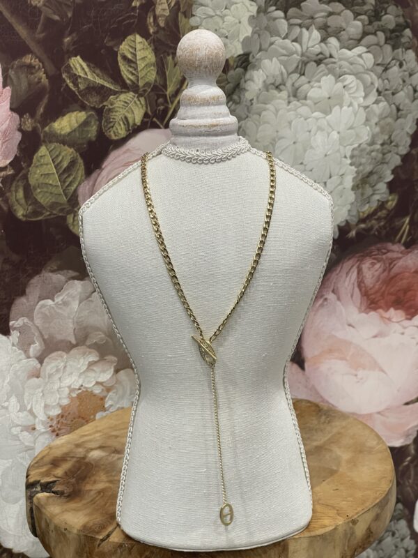 Collier/Sautoir Amos doré