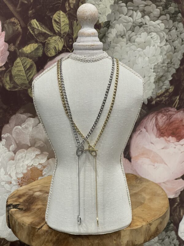 Collier/Sautoir Amos argent – Image 4