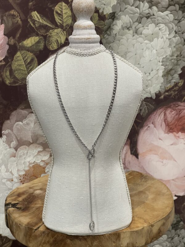 Collier/Sautoir Amos argent