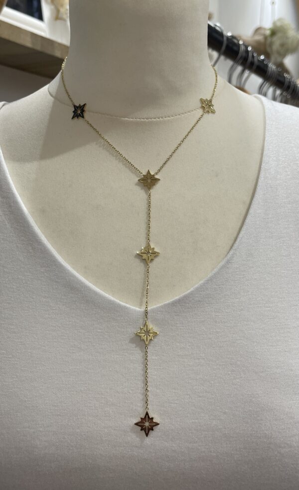 Collier Enzo doré – Image 3