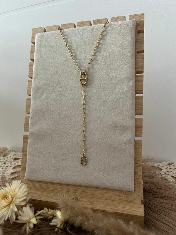 Collier/Sautoir Herma doré