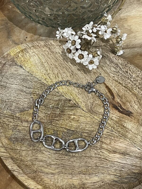 Bracelet Dalina argent – Image 2