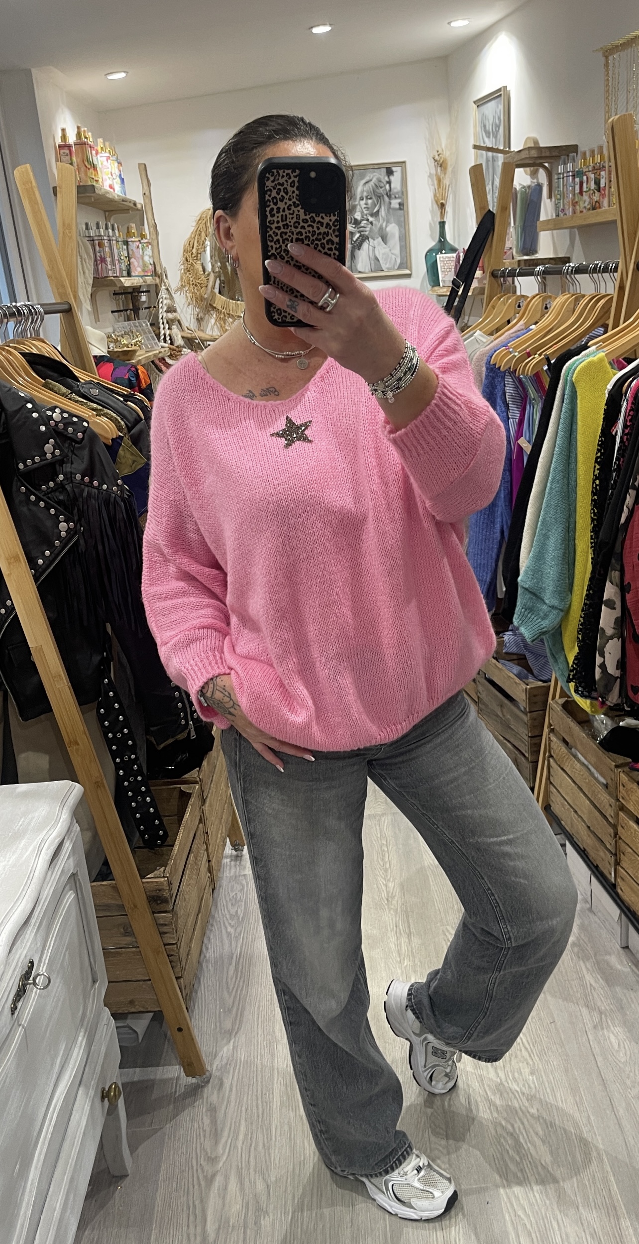 Pull Romy rose – Image 3