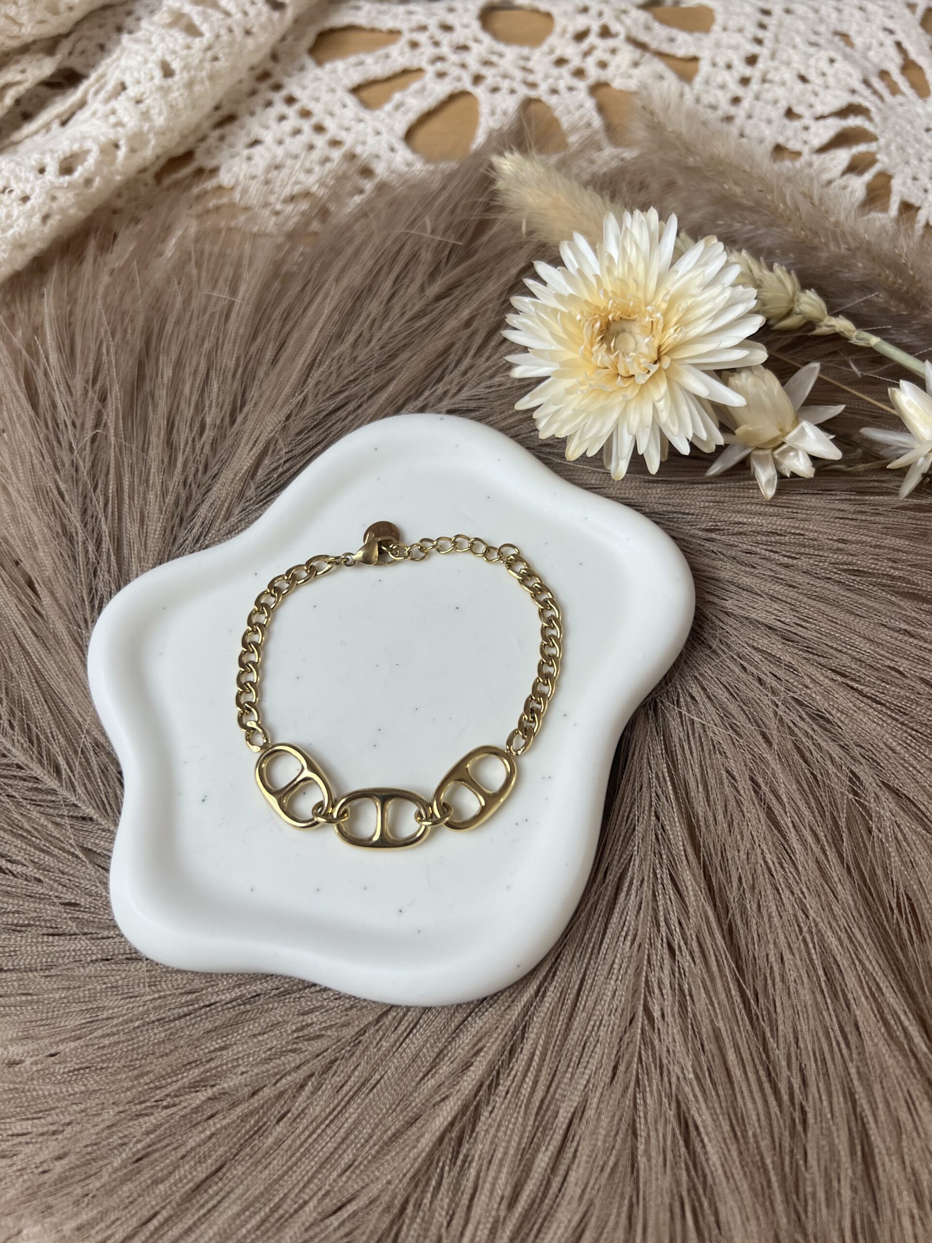 Bracelet Dalina doré