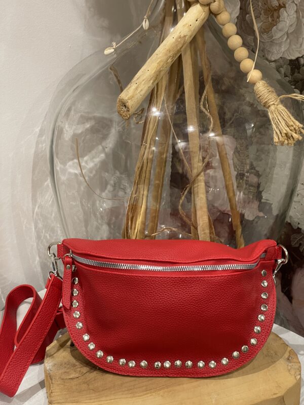 Sac banane Elyse rouge