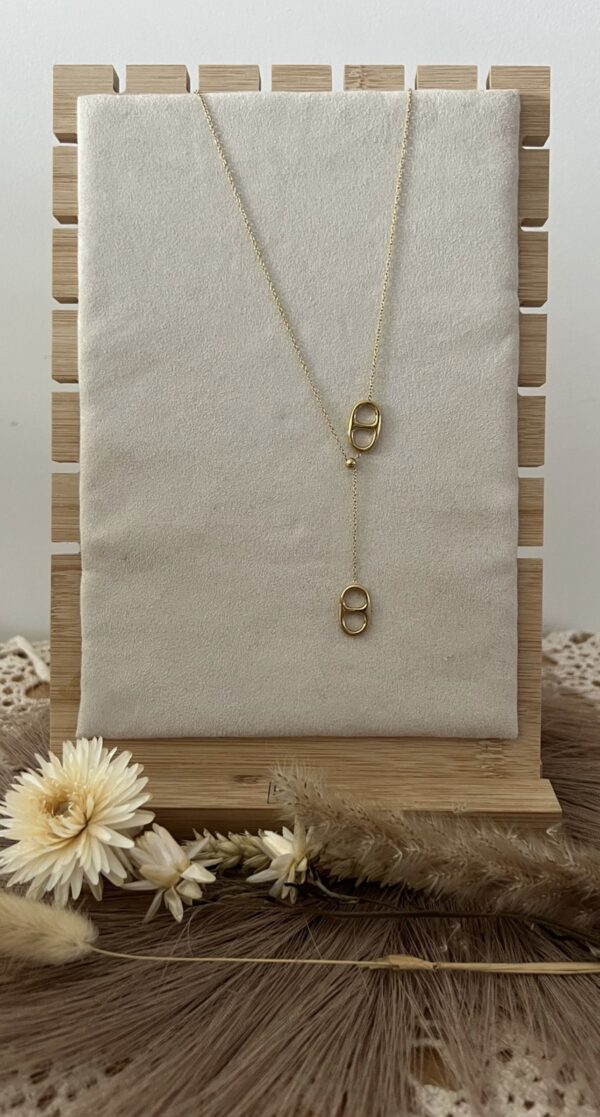Collier Dalina doré – Image 2