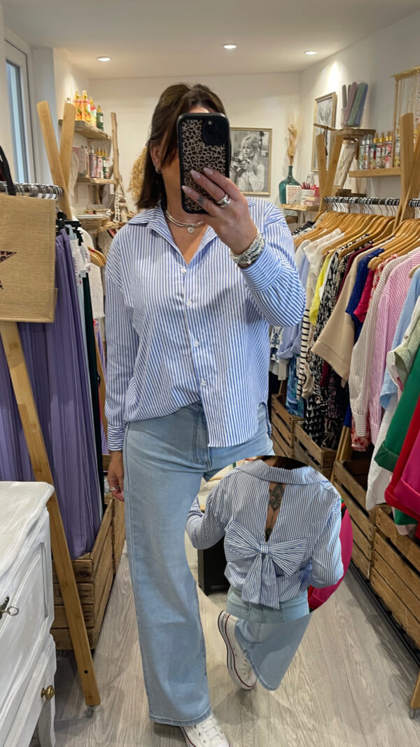 Chemise Naomie bleue