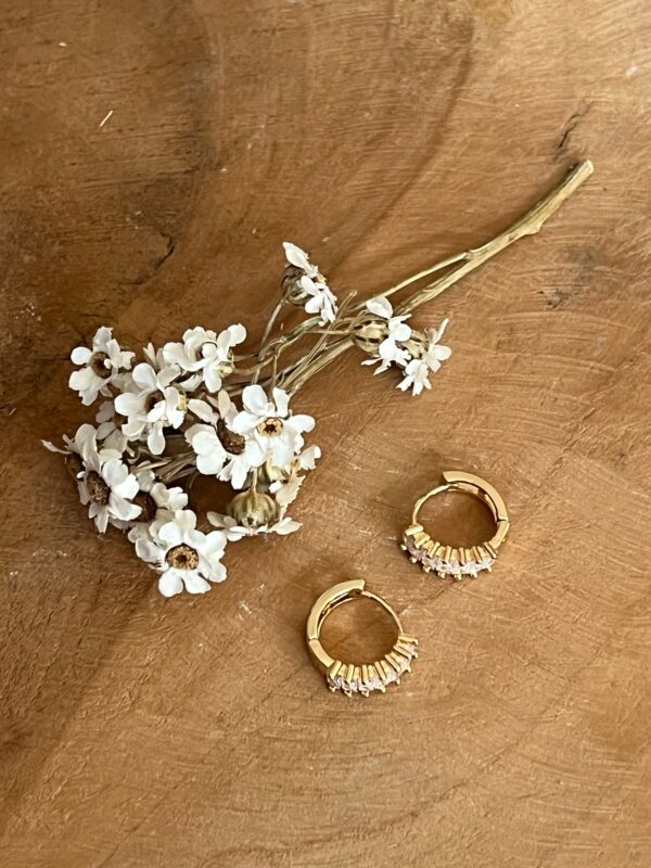 Boucles d'oreilles Joya dorées