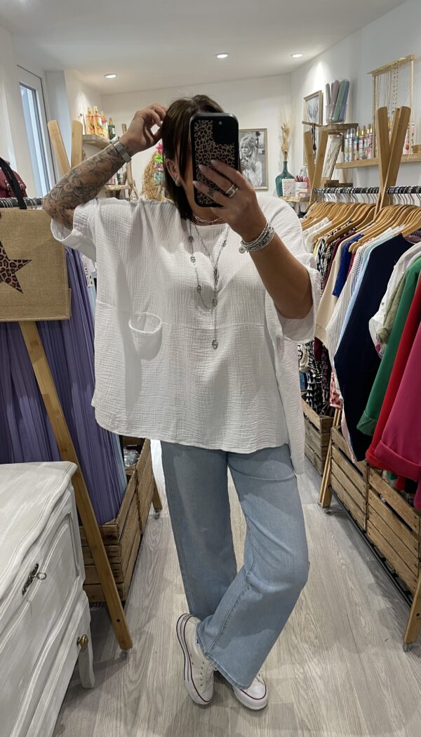 Blouse Isabel blanche – Image 5