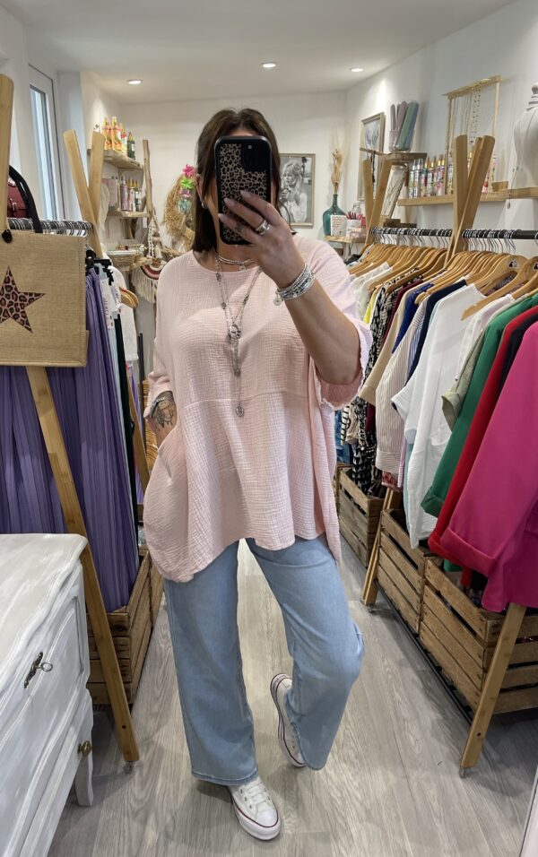 Blouse Isabel rose