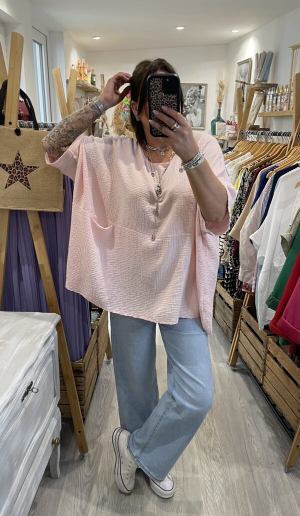 Blouse Isabel rose – Image 5