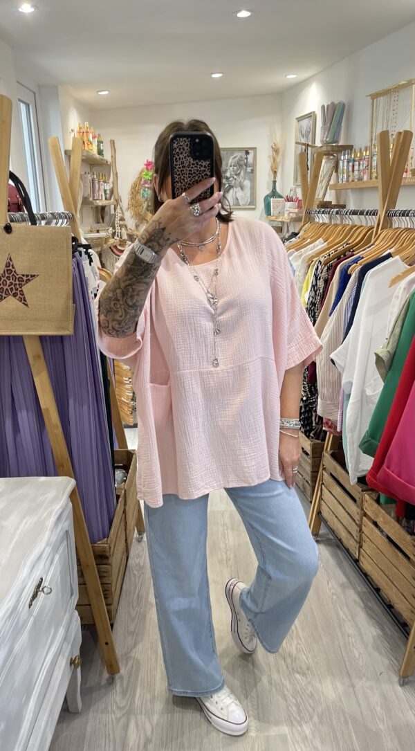 Blouse Isabel rose – Image 3