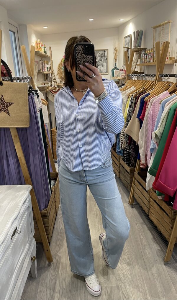 Chemise Naomie bleue – Image 7
