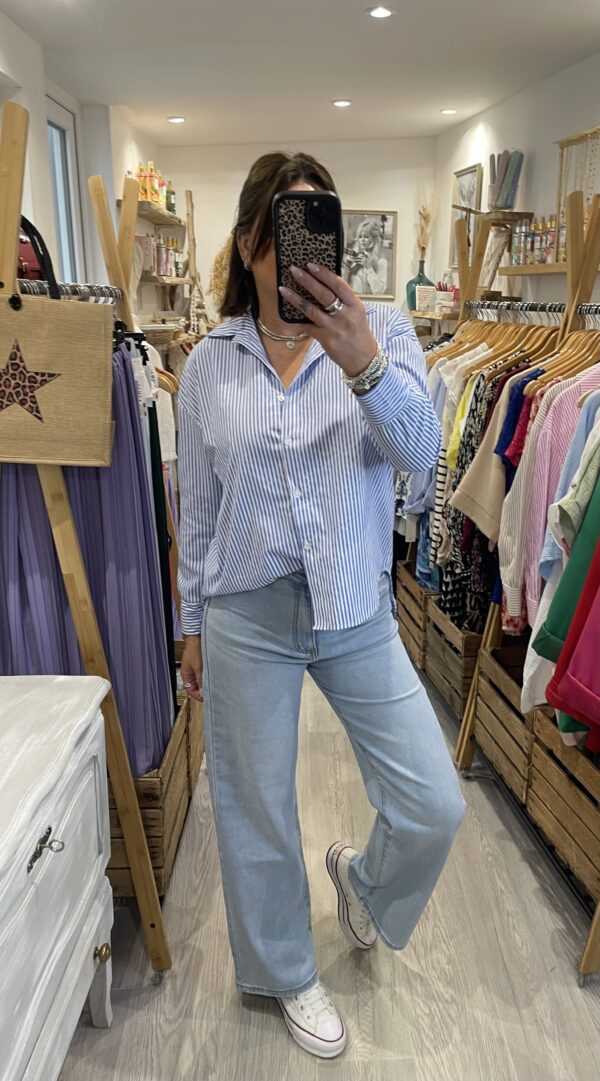 Chemise Naomie bleue – Image 3