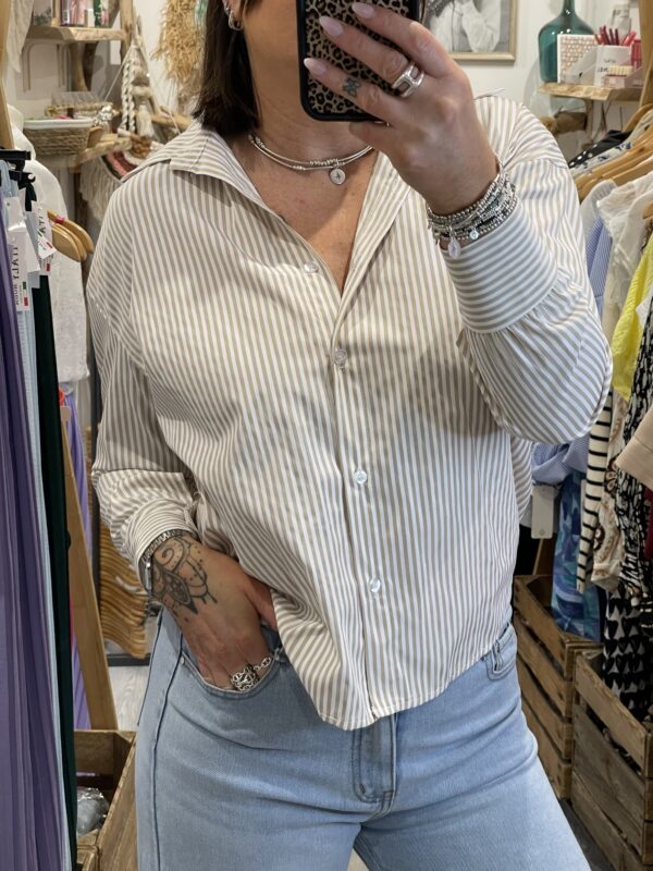 Chemise Naomie beige – Image 4