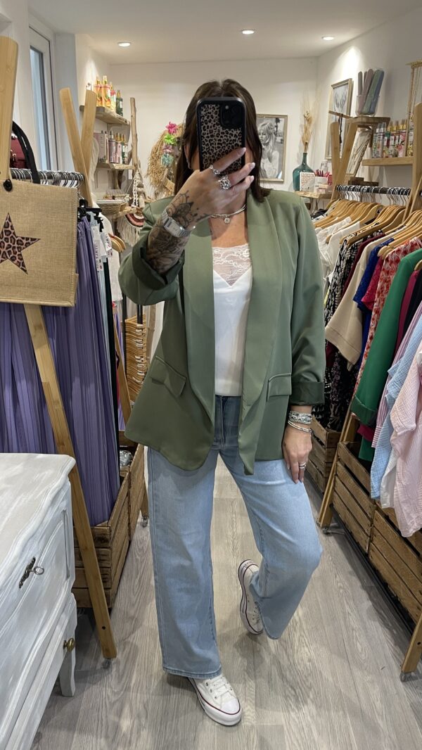 Blazer Clarke kaki – Image 6