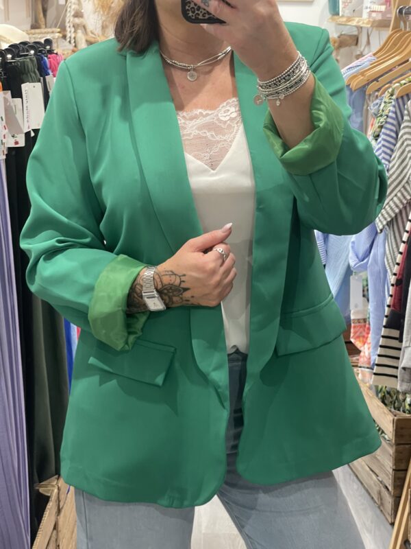Blazer Clarke vert émeraude – Image 4