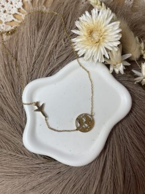Collier Nélia doré