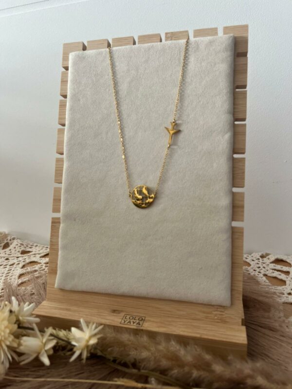 Collier Nélia doré – Image 3