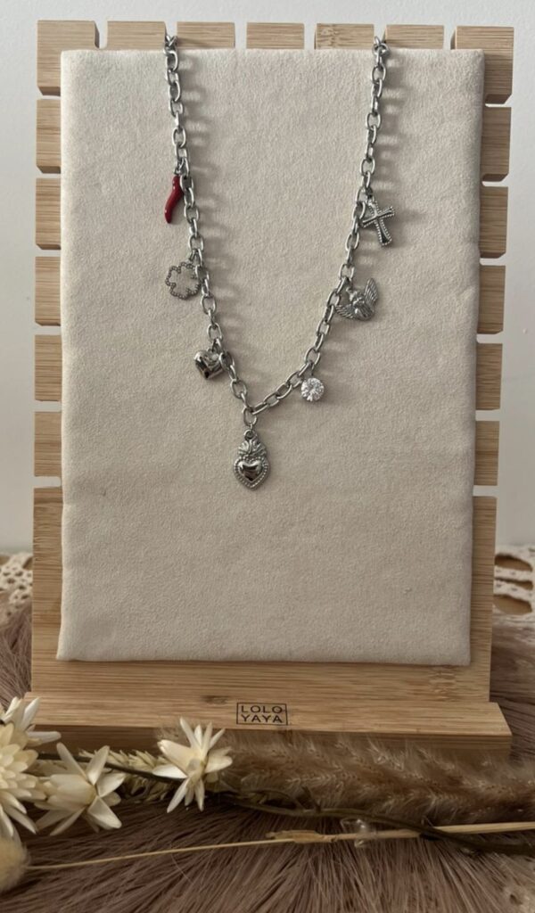Collier Ajaccio argenté – Image 3
