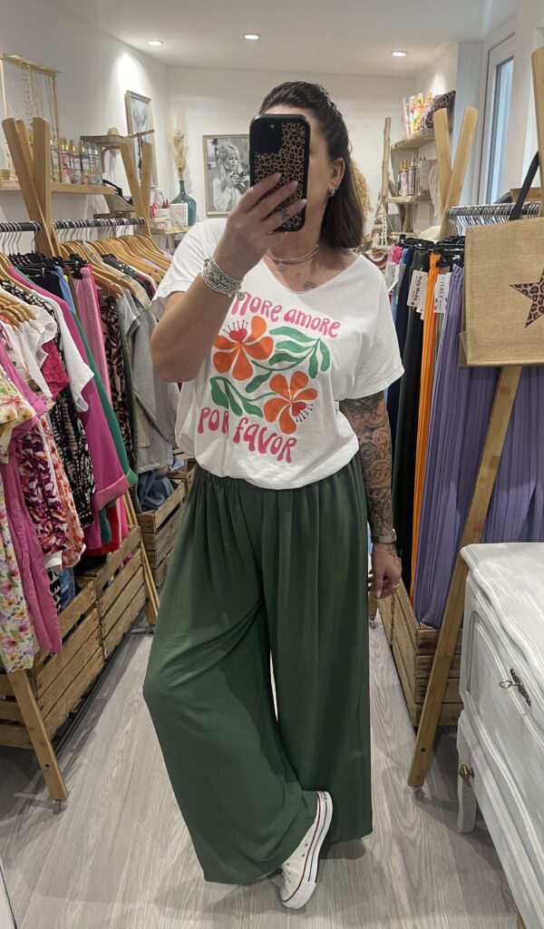 Pantalon Gio kaki – Image 2