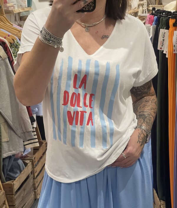 T-shirt La dolce vita – Image 4