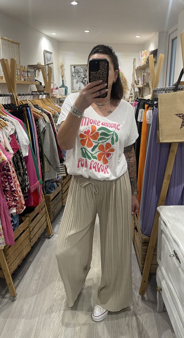 Pantalon Milo beige – Image 4