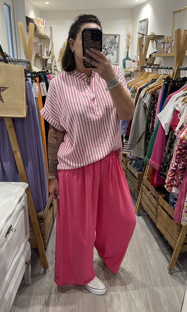 Pantalon Gio fuchsia – Image 6