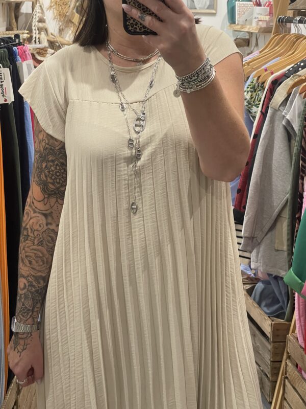 Robe Amandine beige – Image 5