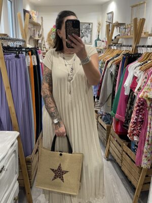 Robe Amandine beige