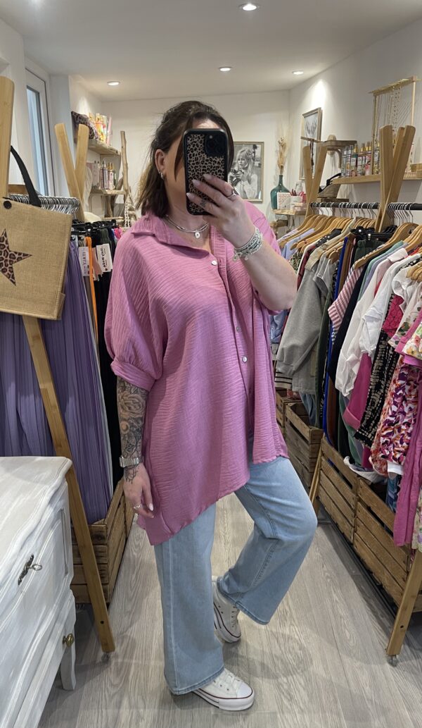 Chemise Moda rose