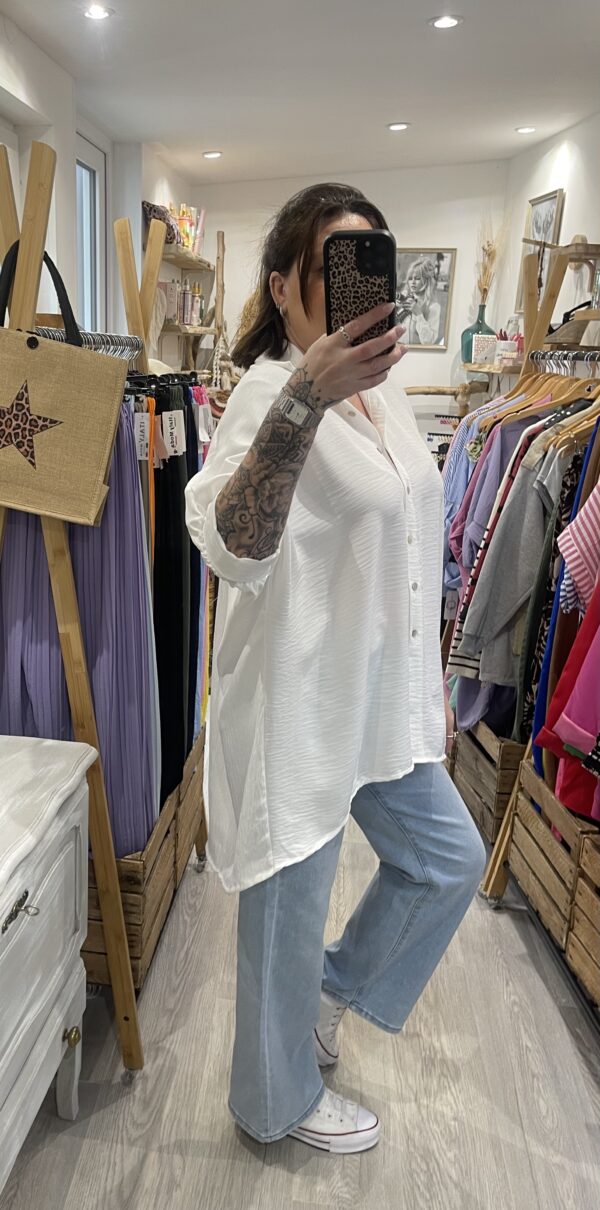 Chemise Moda blanche – Image 3