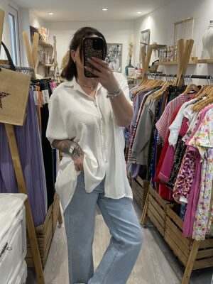 Chemise Moda blanche