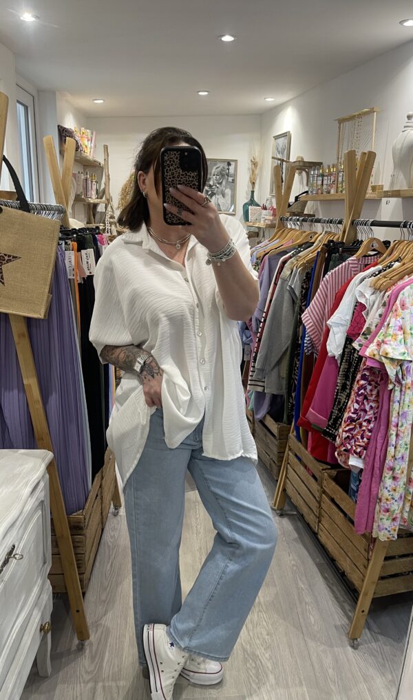 Chemise Moda blanche