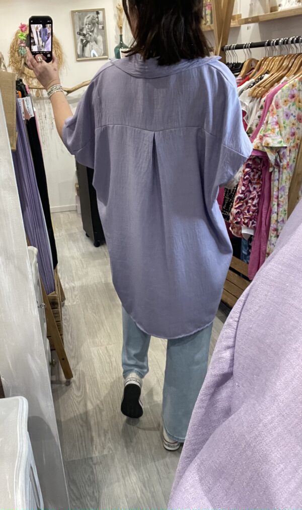Chemise Moda lilas – Image 4