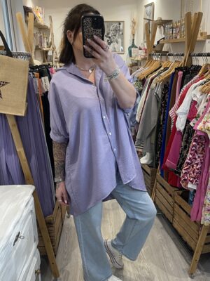 Chemise Moda lilas