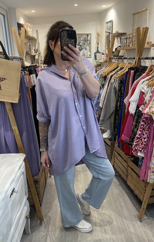 Chemise Moda lilas
