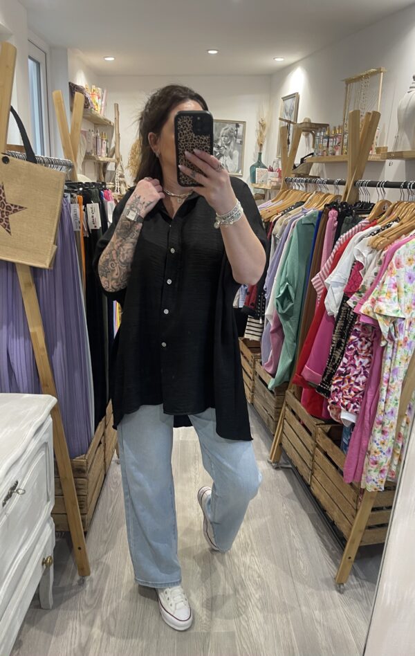 Chemise Moda noire – Image 3