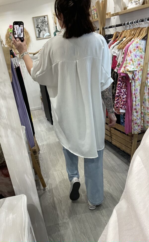 Chemise Moda blanche – Image 5