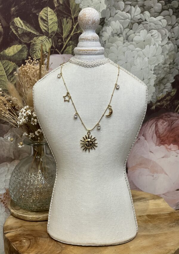 Collier Glow doré