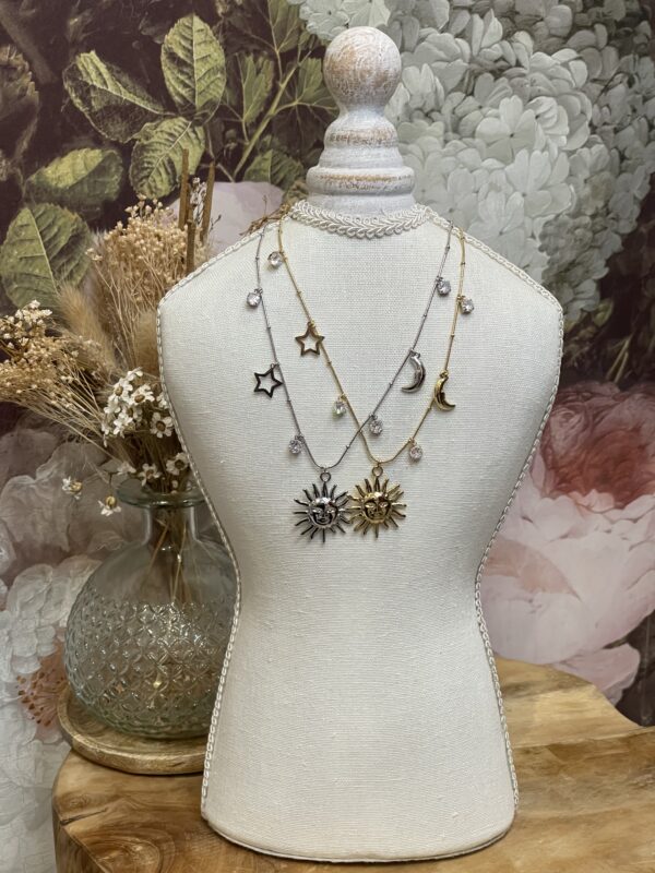 Collier Glow argent – Image 4
