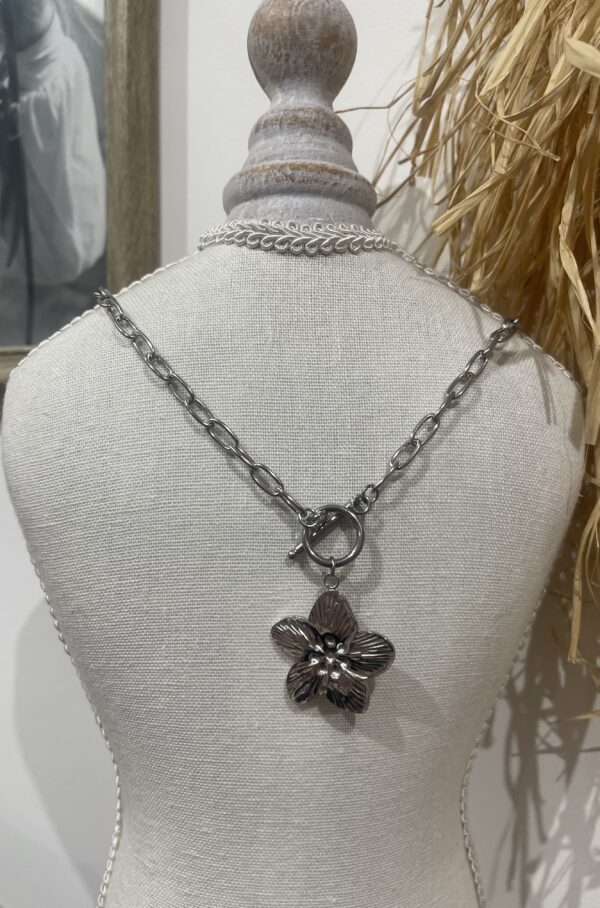 Collier Mira argent – Image 2